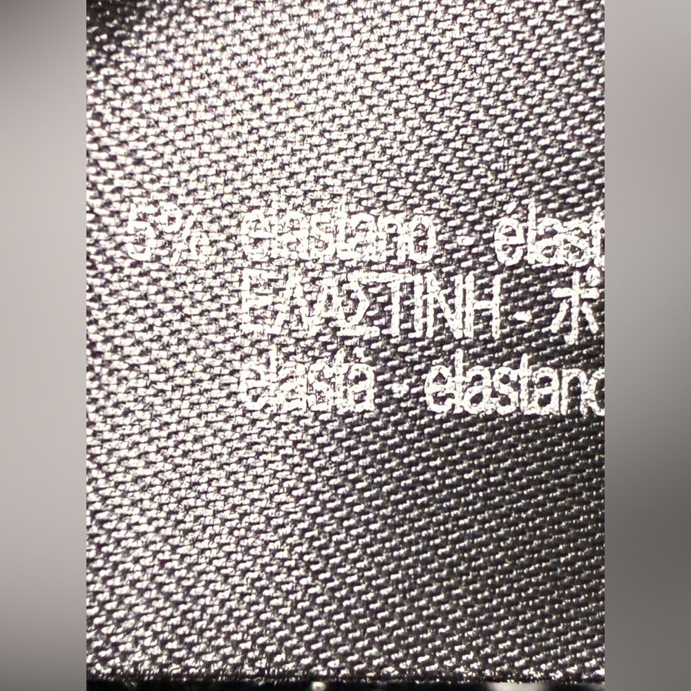 NWOT. Zara Black Mesh Tights with Metallic Thread. Size S. - Picture 6 of 8